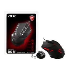 MSI Interceptor DS B1 Scroll-Rad, PC-Maus, PC/Mac, 2-Wege, Gaming Produkt