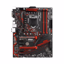 MSI B360 GAMING PLUS, Intel, LGA 1151 (Emplacement H4), Intel® Celeron®, Intel® Core™ i3, Intel® Core™ i5, Intel® Core™ i7, I ...