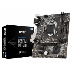 MSI H310M PRO-VDH Intel H310 LGA 1151 (Emplacement H4) micro ATX