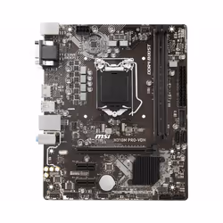 MSI H310M PRO-VDH Intel H310 LGA 1151 (Emplacement H4) micro ATX - Vue supplémentaire 2