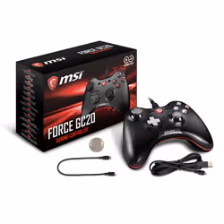 Manette de Jeu Analogique/Numérique MSI Force GC20 Noir pour Android et PC - Vue supplémentaire 6