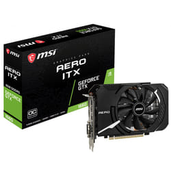 MSI GTX 1660 AERO ITX 6G OC carte graphique NVIDIA GeForce GTX 1660 6 Go GDDR5