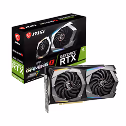 MSI GAMING RTX 2060 Super X, GeForce RTX 2060 SUPER, 8 Go, GDDR6, 256 bit, 7680 x 4320 pixels, PCI Express x16 3.0