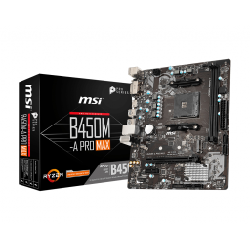 MSI B450M-A PRO MAX carte mère AMD B450 Emplacement AM4 micro ATX (7C52-001R)