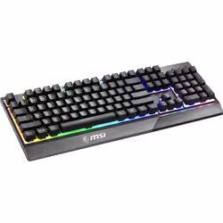 MSI VIGOR GK30 clavier USB QWERTY Anglais britannique Noir