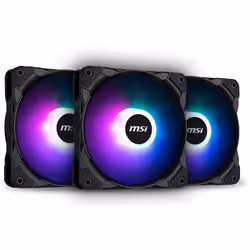 MSI MAX F12A-3H computer cooling system Boitier PC Ventilateur Noir