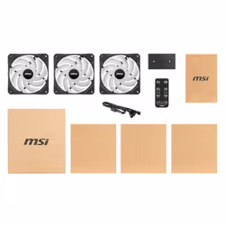MSI MAX F12A-3H computer cooling system Boitier PC Ventilateur Noir - Vue supplémentaire 5