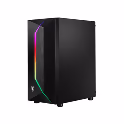 MSI MAG VAMPIRIC 100R 'V100R' ARGB Mid Tower Gaming Computer Case Midi Tower Noir