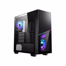MSI MPG SEKIRA 100R, Bureau, PC, Noir, ATX, EATX, micro ATX, Mini-ITX, Jouer, Bleu, Vert, Rouge