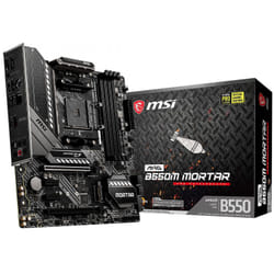 MSI MAG B550M Mortar AMD B550 Emplacement AM4 micro ATX (7C94-006R)