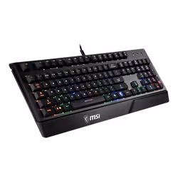 MSI Vigor GK20 clavier USB AZERTY Français Noir