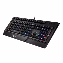 MSI Vigor GK20 clavier USB AZERTY Français Noir