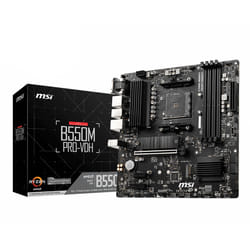 MSI B550M PRO-VDH Emplacement AM4 micro ATX AMD B550