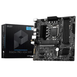MSI B560M PRO-VDH WIFI carte mère Intel B560 LGA 1200 micro ATX (7D18-001R)
