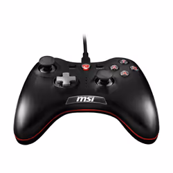 MSI Force GC20 V2 Blanc USB 2.0 Manette de jeu Analogique/Numérique Android, PC (S10-04G0020-EC4)