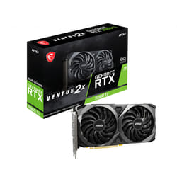 MSI RTX 3060 TI VENTUS 2X 8G OC V1 LHR carte graphique NVIDIA GeForce RTX 3060 Ti 8 Go GDDR6 LHR