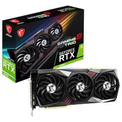 MSI RTX 3080 GAMING Z TRIO 10G LHR carte graphique NVIDIA GeForce RTX 3080 10 Go GDDR6X (V389-203R)