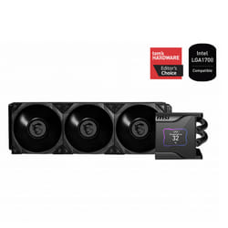 MSI MEG CORELIQUID S360 système de refroidissement d’ordinateur Processeur All-in-one liquid cooler 14 cm Noir