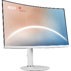 MSI Modern MD271CPW écran plat de PC 68,6 cm (27") 1920 x 1080 pixels Full HD Blanc