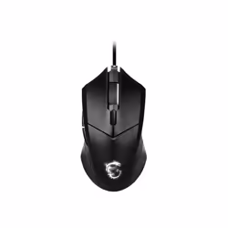 MSI CLUTCH DM07, Ambidextre, Optique, USB Type-A, 4200 DPI, Noir