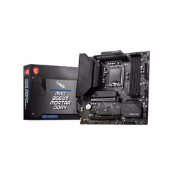 MSI MAG B660M MORTAR DDR4, Intel, LGA 1700, Intel® Celeron® G, Intel® Core™ i3, Intel® Core™ i5, Intel® Core™ i7, Intel® Core ...