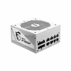 MSI MPG A750GF WHITE, 750 W, 100 - 240 V, 47 - 63 Hz, 10 A, 5 A, Actif