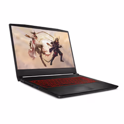 MSI Gaming GF66 11SC-020BE Katana i5-11400H 15.6" Full HD 8 Go 512 Go SSD NVIDIA® GeForce® GTX 1650 Windows 10 Home Noir