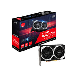 MSI RX 6500 XT MECH 2X 4G OC AMD Radeon RX 6500 XT 4 Go GDDR6