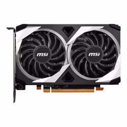 MSI RX 6500 XT MECH 2X 4G OC AMD Radeon RX 6500 XT 4 Go GDDR6