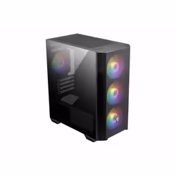 MSI MAG FORGE M100R unité centrale Midi Tower Noir, Transparent - Vue supplémentaire 2