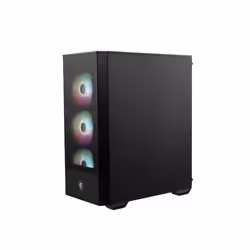 MSI MAG FORGE 112R unité centrale Midi Tower Noir, Transparent