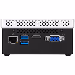 Gigabyte GB-BLCE-4000C barebone PC/ poste de travail N4000 1,10 GHz Noir, Blanc BGA 1090 - Vue supplémentaire 4
