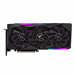 Gigabyte AORUS GeForce RTX 3070 MASTER 8G (rev. 2.0), GeForce RTX 3070, 8 Go, GDDR6, 256 bit, 7680 x 4320 pixels, PCI Express ...