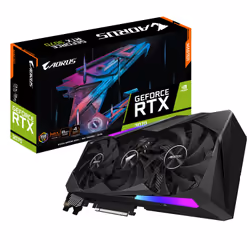 Gigabyte AORUS GeForce RTX 3070 MASTER 8G (rev. 2.0) NVIDIA 8 Go GDDR6 LHR - Vue supplémentaire 9