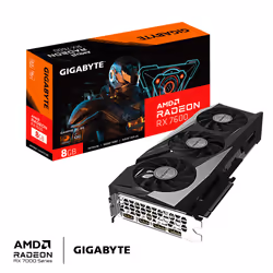 Gigabyte GAMING Radeon RX 7600 OC 8G AMD 8 Go GDDR6