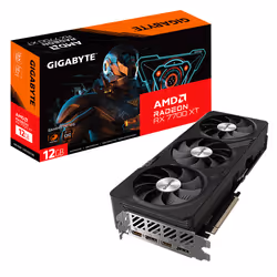 Gigabyte GAMING Radeon RX 7700 XT OC 12G, Radeon RX 7700 XT, 12 Go, GDDR6, 192 bit, 7680 x 4320 pixels, PCI Express 4.0