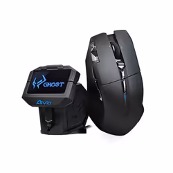 Gigabyte AIVIA URANIUM, Droitier, Laser, RF Wireless + USB Type-A, 6500 DPI, Noir