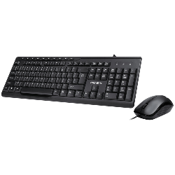 Gigabyte KM6300 clavier Souris incluse USB Noir