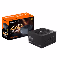 Gigabyte GP-UD750GM unité d'alimentation d'énergie 750 W 20+4 pin ATX ATX Noir - Vue supplémentaire 6
