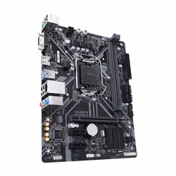 Gigabyte H310M H, Intel, LGA 1151 (Emplacement H4), Intel® Celeron®, Intel® Core™ i3, Intel Core i5, Intel Core i7, Intel® Pe ...