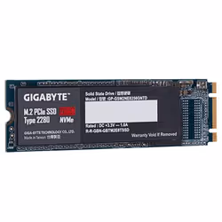 Gigabyte GP-GSM2NE8256GNTD disque SSD M.2 256 Go PCI Express 3.0 V-NAND NVMe