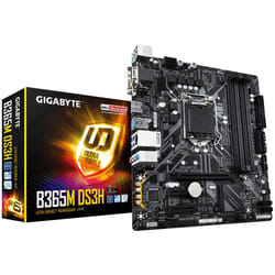 Gigabyte B365M DS3H carte mère Intel B365 LGA 1151 (Emplacement H4) micro ATX (B365M DS3H)