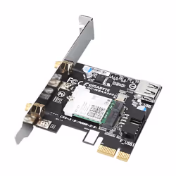 Gigabyte GC-WBAX200 carte réseau Interne WLAN / Bluetooth 2400 Mbit/s (GC-WBAX200)