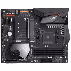 Gigabyte X570 AORUS ELITE (rev. 1.0), AMD, Emplacement AM4, AMD Ryzen, DDR4-SDRAM, DIMM, 2133,2400,2667,2933,3200,3300,3333,3 ...