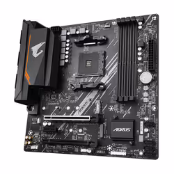 Gigabyte B550M AORUS ELITE AMD B550 Emplacement AM4 micro ATX (B550M AORUS ELITE) - Vue supplémentaire 4