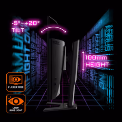 GIGABYTE M32QC 31,5" Moniteur de jeu incurvé QHD - 2560 x 1440 (QHD), 165Hz, 1ms, KVM, 350 cd/m², FreeSync Premium Pro, Display HDR400, HDMI 2.1, DisplayPort 1.2 - Vue supplémentaire 12