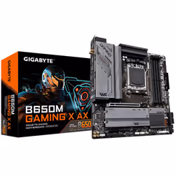 Gigabyte B650M GAMING X AX (rev. 1.x), AMD, Emplacement AM5, AMD Ryzen™ 5, AMD Ryzen 7 7th Gen, AMD Ryzen 9 7th Gen, Emplacem ...