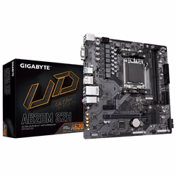 Gigabyte A620M S2H, AMD, Emplacement AM5, AMD Ryzen™ 5, AMD Ryzen 7 7th Gen, AMD Ryzen 9 7th Gen, Emplacement AM5, DDR5-SDRAM ...