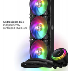 Cooler Master MasterLiquid ML360R RGB Processeur All-in-one liquid cooler Noir