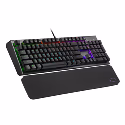 Cooler Master Gaming CK-550-GKTR1-FR, Standard, USB, Clavier mécanique, AZERTY, LED RGB, Noir